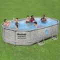 Bestway Power Steel Swimmingpool Set 488x305x107 cm 3202677