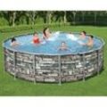 Bestway Power Steel Swimmingpool-Set 488x122 cm 3202550