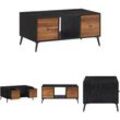 The Living Store Couchtisch 90x50x41 cm Recyceltes Massivholz Teak - Couchtische