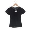 Comma Damen T-Shirt, schwarz, Gr. 36