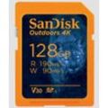 SanDisk Outdoors 4K SDXC UHS-I Karte 128GB