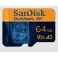 SanDisk Outdoors 4K microSDXC-UHS-I Karte 64GB