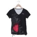 Desigual Damen T-Shirt, schwarz, Gr. 36