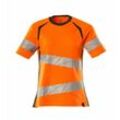 Mascot - Damen-T-shirt 19092-771 m hi-vis orange/dunkelanthrazit