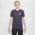 England 2024 (Men's Team) Match Away Nike Dri-FIT ADV Authentic Fußballtrikot für ältere Kinder - Lila