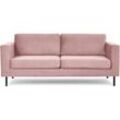 Tozzi Klassisches Sofa, universelles Design, Rosa - Konsimo