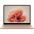 MICROSOFT Surface Laptop Go 3, Notebook, mit 12,45 Zoll Display Touchscreen, Intel® CoreTM i5,i5-1235U Prozessor, 8 GB RAM, 256 SSD, Iris® Xe, Sandstein, Windows 11 (64 Bit)