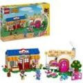 LEGO Animal Crossing 77050 Nooks Laden und Sophies Haus Bausatz, Mehrfarbig