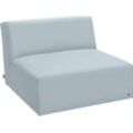 Sofaelement TOM TAILOR HOME "Elements" Polsterelemente Gr. Samtstoff TSV, blau (sky tsv 13) Sofa-Element