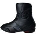 Motorradstiefel ROLEFF "RO 020" Schuhe Gr. 38, schwarz halbhoch, mit auswechselbaren Schleifpads