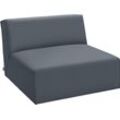 Sofaelement TOM TAILOR HOME "Elements" Polsterelemente Gr. Samtstoff TSV, grau (dunkelgrau tsv 39) Sofa-Element