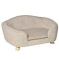 PawHut Hundebett mit Kissen 70B x 47T x 30H cm