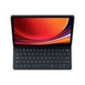 Samsung Book Cover Keyboard Slim Tablet-Tastatur mit Hülle Passend für Marke (Tablet): Samsung Samsung Galaxy Tab S9