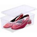 Rotho - Aufbewahrungsbox Clear Box 5 l mit Deckel, 33 x 19 x 11 cm