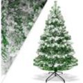 Weihnachtsbaum künstlich Tannenbaum Edeltanne Spritzguss pe 180cm (Schnee) - Kesser