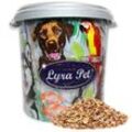 10 kg Lyra Pet® Streufutter schalenfrei in 30 L Tonne