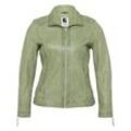 Lederjacke Emilia Lay grün, 52