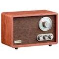 Cyberlux Bluetooth Retro-Radio mit USB/SD-Karten Slot AM/FM Radio