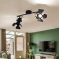 VINTAGE Stil Decken Leuchte Arbeits Zimmer Spot Büro Beleuchtung Strahler beweglich