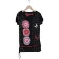 Desigual Damen T-Shirt, schwarz, Gr. 36