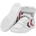 hummel Slimmer Stadil Leder High-Top Sneaker Kinder white 30