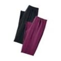 VIVANCE ACTIVE Caprihose mehrfarbig Gr. 32/34 für Damen. Eng. Nachhaltig.