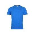 U.S. Polo Assn T-Shirt T-Shirt Shortsleeve R-Neck (1-tlg), blau
