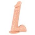 Naturdildo „European Lover“, 22,5 cm mit Saugfuß aus TPE