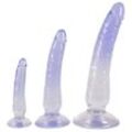 3-teiliges Dildo-Set „Anal Training", versch. Größen und Gewichte