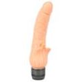 Naturvibrator „Diabolo“, 21 cm, mit Klitorisstimulator