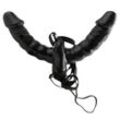 „Vibrating Double Delight Strap-On“ mit Doppelvibrator