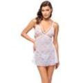 Babydoll plus String aus weicher Spitze