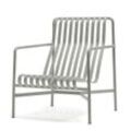 HAY - Palissade Lounge Chair High, hellgrau