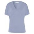 V-Shirt Peter Hahn blau