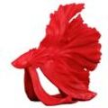 riess-ambiente Deko Figur CROWNTAIL - 65cm rot Betta Fisch Skulptur Kampffisch