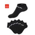 BENCH. Sportsocken schwarz Gr. 35-38 für Damen. Mit Logoschriftzug. Elastisch. Nachhaltig.