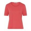 Rundhals-Shirt PETER HAHN PURE EDITION rot