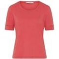 Rundhals-Shirt PETER HAHN PURE EDITION rot, 44