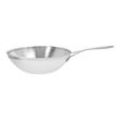 Demeyere Industry 5 Wok flacher Boden, 30 cm, 18/10 Edelstahl