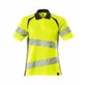 Mascot - Damen-Polo-shirt 19093-771-17010 Gr. l hi-vis gelb/schwarzblau