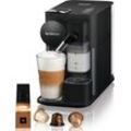 Nespresso Kapselmaschine Lattissima One EN510.B von DeLonghi, Black, inkl. Willkommenspaket mit 7 Kapseln, schwarz