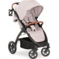 Kinder-Buggy HAUCK "Uptown" beige Baby Kinderwagen mit schwenk- und feststellbaren Vorderrädern;