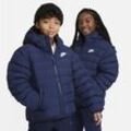 Nike Sportswear Lightweight Synthetic Fill lockere Jacke mit Kapuze für ältere Kinder - Blau