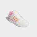 Sneaker ADIDAS ORIGINALS "FORUM LOW CL" Gr. 37, weiß (cloud weiß, bliss pink, spark) Schuhe