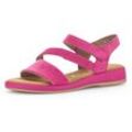 Sandalette GABOR "RHODOS" Gr. 36, pink Damen Schuhe Sandaletten Sommerschuh, Sandale, Keilabsatz, aus der TV-Werbung, Weite G