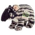 Teddy Hermann® Kuscheltier Tapir Baby 24 cm, schwarz/weiß, zum Teil aus recyceltem Material, schwarz