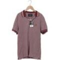 Lyle & Scott Herren Poloshirt, bordeaux, Gr. 48