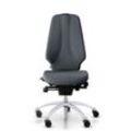 Ergonomischer Bürostuhl RH Logic 400 Komfort, Stoff Grey (Select SC60003), Nackenstütze Nein, Armstütze Nein, Fußkreuz Silber