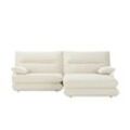 smart Ecksofa Ellen ¦ beige ¦ Maße (cm): B: 251 H: 89 T: 173