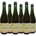 6er Vorteilspaket Cidre Bouché Brut Cidor mit Schraubverschluss CSR